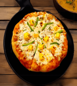 Paneer + Capsicum Pizza